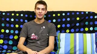 AnalObsession.com  Young gay dude explores his tight asshole in solo anal sex session