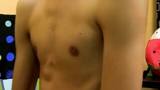 AnalObsession.com  Young gay dude explores his tight asshole in solo anal sex session