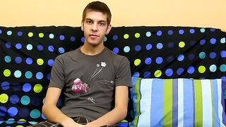 AnalObsession.com  Young gay dude explores his tight asshole in solo anal sex session