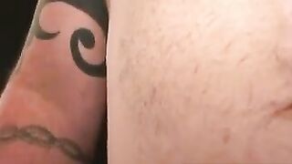Chair Daddy A Hairy, Hung Studs Satisfying Solo