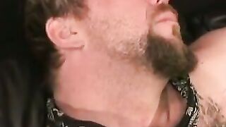 Chair Daddy A Hairy, Hung Studs Satisfying Solo