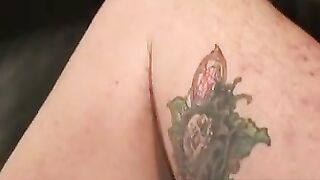 Chair Daddy A Hairy, Hung Studs Satisfying Solo