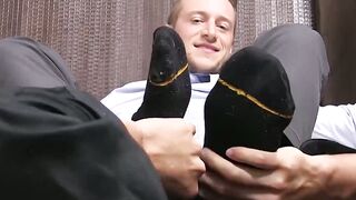ToeTemptationXXX.com  Slave Boy Craves Masters Dirty Feet