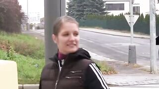 Desperate Housewife Caught on Camera Amateur POV Blowjob in the Backyard
