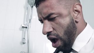 Bathroom Blitz Manuels Moans and Mateos Submission