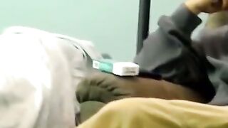 SweatySlave.com  Hairy Ebony Dominant Takes Young White Sub