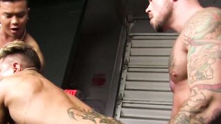 Triple Threat Kinky Asian Sex Frenzy