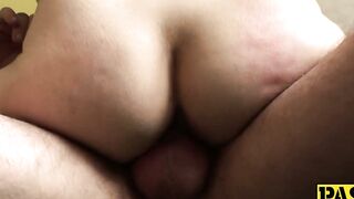 Swept Away by the Storm Mila Milans Anal Obsession