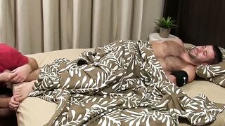 SoleMatesXXX.com  Hungry Hunk Sucks Toes, Licks Feet, and Wanks Off