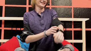 Blonde Preston Andrews Shows You How to Get Yours Hard and Fast