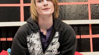 Blonde Preston Andrews Shows You How to Get Yours Hard and Fast