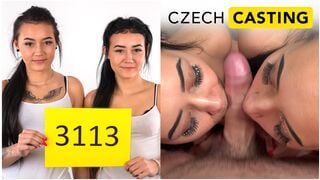 True Czech TEEN TWINS at Casting
