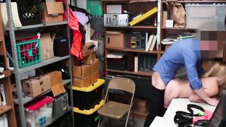 Punishing the Petite Thief  Alexa Rayes Hardcore Lesson