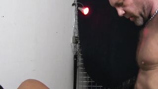 titanic Daddy Chad Brock Devastates Bottom Boy Cesar Xes with Brutal Barebacking