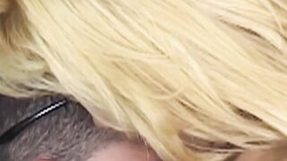Vixen Trans Sasha Screams in ecstasy as Hes Devoured by Her Hungry Beaver