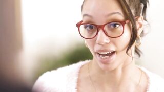 UNLEASH THE DESIRE Seductive Sensation Riley Steele Teases Mia Khalifa with Exclusive Blowjob Review!