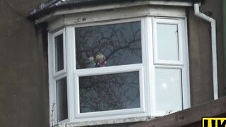 British Babe gets Brutal Anal Rodeo