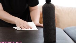 BODY SLAMMED  Tiny Seductress Tia Cyrus Submits To Brutal Cock Of Dominant Masseur Max Powers!