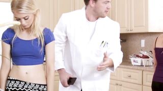 Forbidden Fille Has Her Boobs Overfilled with Daddys Thick Stick