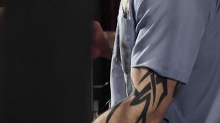 Prison Pounding Baxxx Teaches Bottom Joseph Hart a Lesson