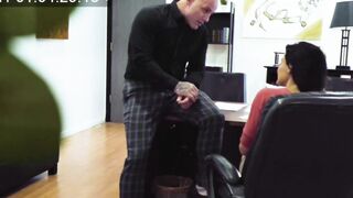 LAP OF LUXURY Becky Bandini Seduces the Bosss Billionaire Brother in a Private Jet Fantasy