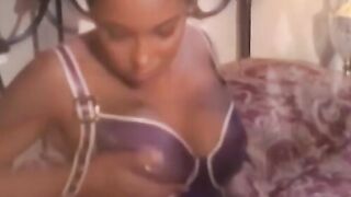 Sultry latex seductress seduces and conquers innocent young beauty