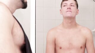 GayStepBros.com - Young gay's seduction leads to a raw, ass-pounding session with ste