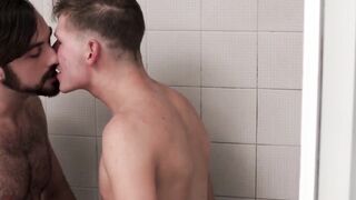 GayStepBros.com - Young gay's seduction leads to a raw, ass-pounding session with ste
