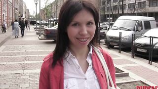 bimbos wants to try starring and goes to porn studio