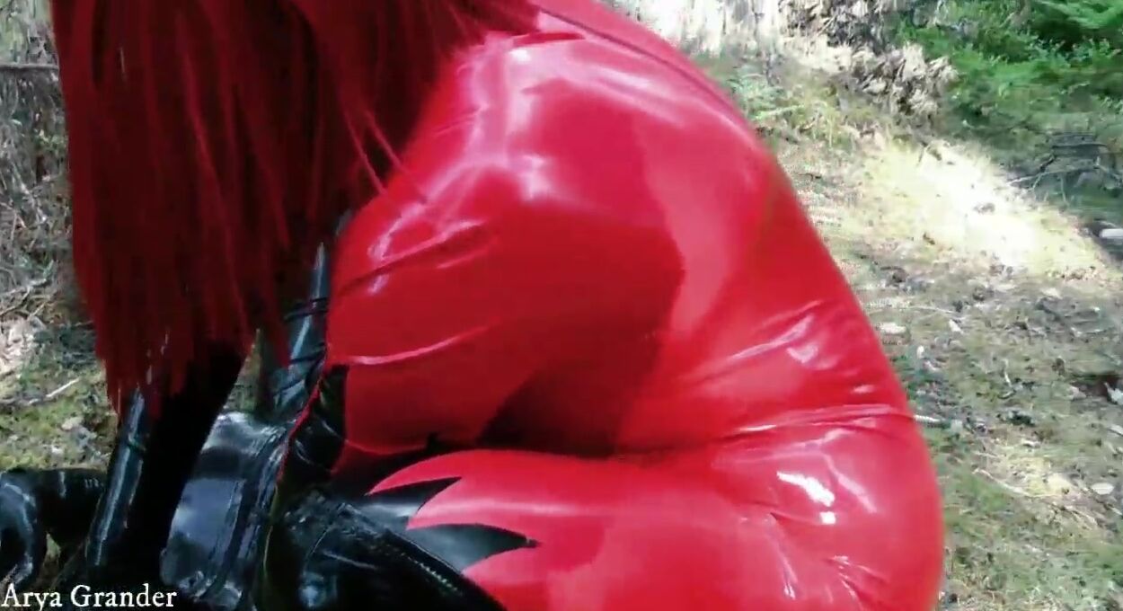 Rubber latex bondage movie