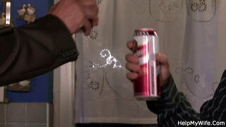 Satisfy bang my young wifey while I see