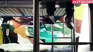 FREAKY HOSTEL - Thin Teenagers Opens Her Legs For Long bbc