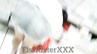 I'm into a shoe store with no underwear. ElsaRixterXXX