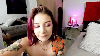 Hot long tit sexy loves to gag and drool on a huge penis