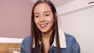 Sweet petite cunt with mouth seduces you while she dresses