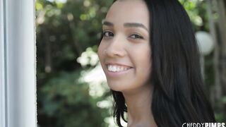 Adorable Slender Black 18 Year Old Jackie Rogen Give A Cutie Fellatio
