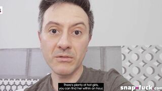 100% Real French Vlog: Hubby Fucks Maid - SNAP-FUCKED.com