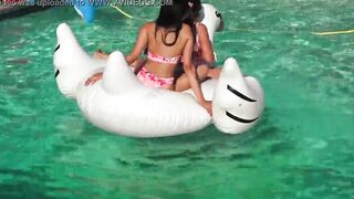 sexual nun bikini gangster shows off for you