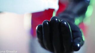 Hottie rubber pvc gloves