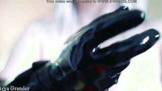 Hottie rubber pvc gloves