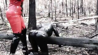 pvc pvc bondage film with bondage lovers