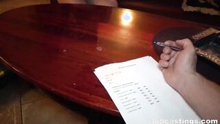 Taylee’s interview at a strip club