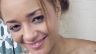 Stepbros Secret Session Hot redhead Holly Hendrix gets caught jerking off and satisfies her stepbros craving