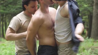 Wildwood Orgy Threealphas Unleash Lust in the Forest