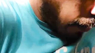 "Leches Latino". "AlbertoChimall's Fuck Leading To A Load Of Milk On My Body." (Tagged).