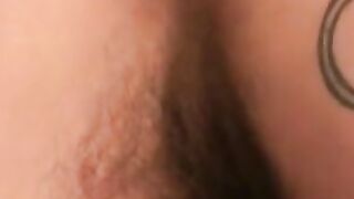 MenWorkinXXX.com - Tattooed dude tugs his cock until he splatters cum on his belly