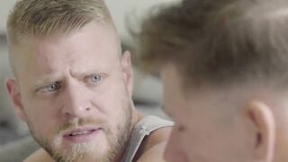 Stepbro Gains a erection at night, gets seduced and banged by lustful stepfather.