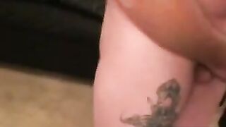 InkSeductionXXX.com  Hairy Daddy Gets Down and Dirty with a MindBlowing Cum Play