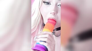 Rainbow Rapture Aroused and Ready to Suck