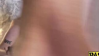 "Holly's Slippery Threesome - Intense Group Sex Action"